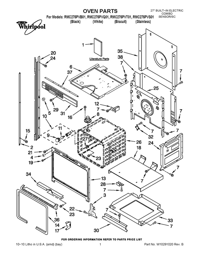 Diagram for RMC275PVB01