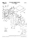 Diagram for 01 - Top And Cabinet Parts