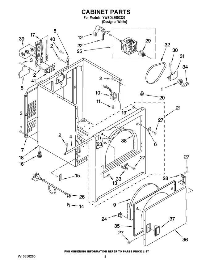 Diagram for YWED4800XQ0