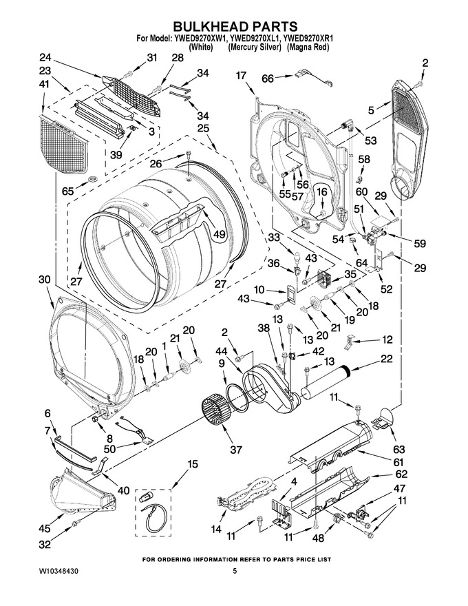 Diagram for YWED9270XL1