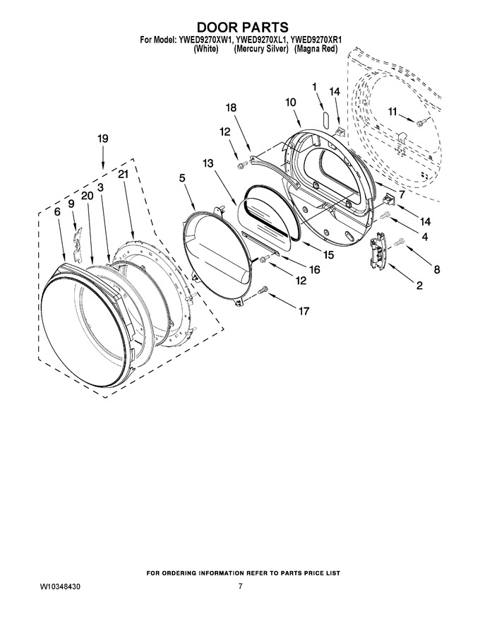 Diagram for YWED9270XL1