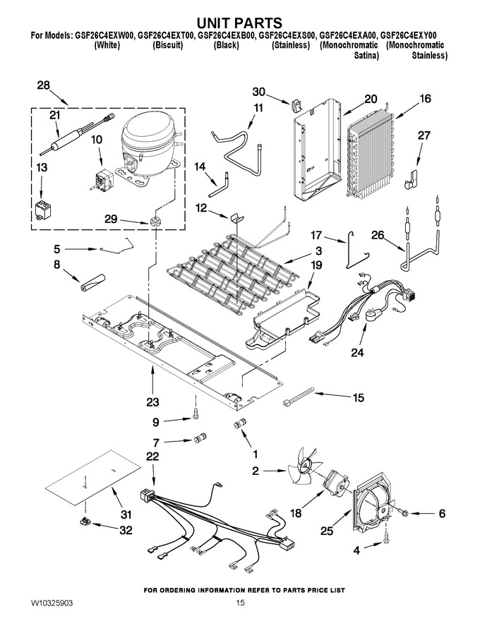 Diagram for GSF26C4EXT00