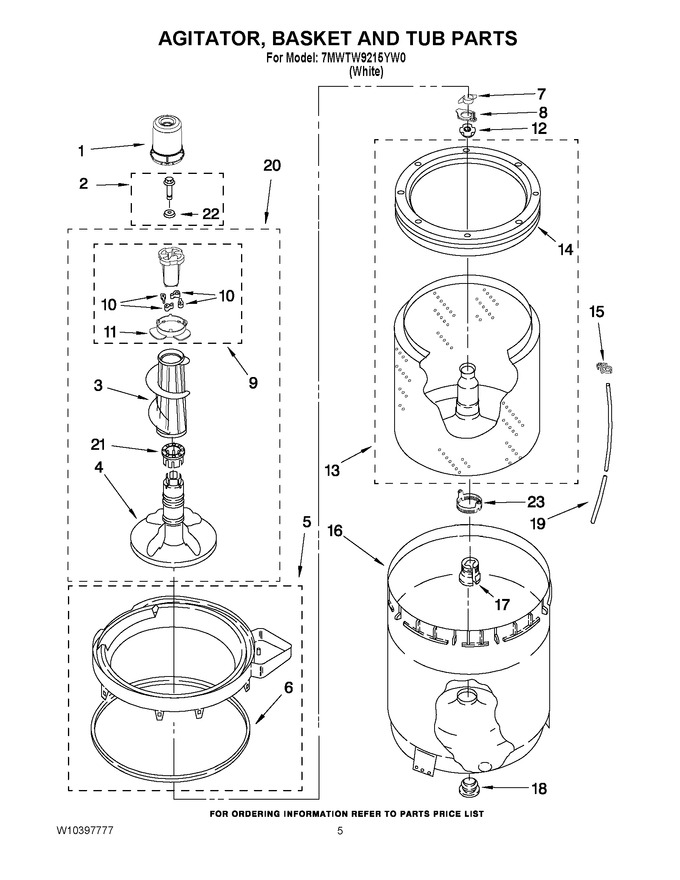 Diagram for 7MWTW9215YW0