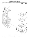 Diagram for 04 - Freezer Liner Parts