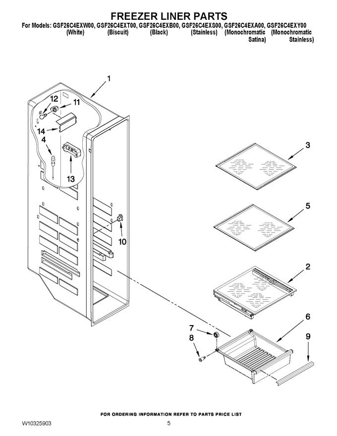 Diagram for GSF26C4EXB00