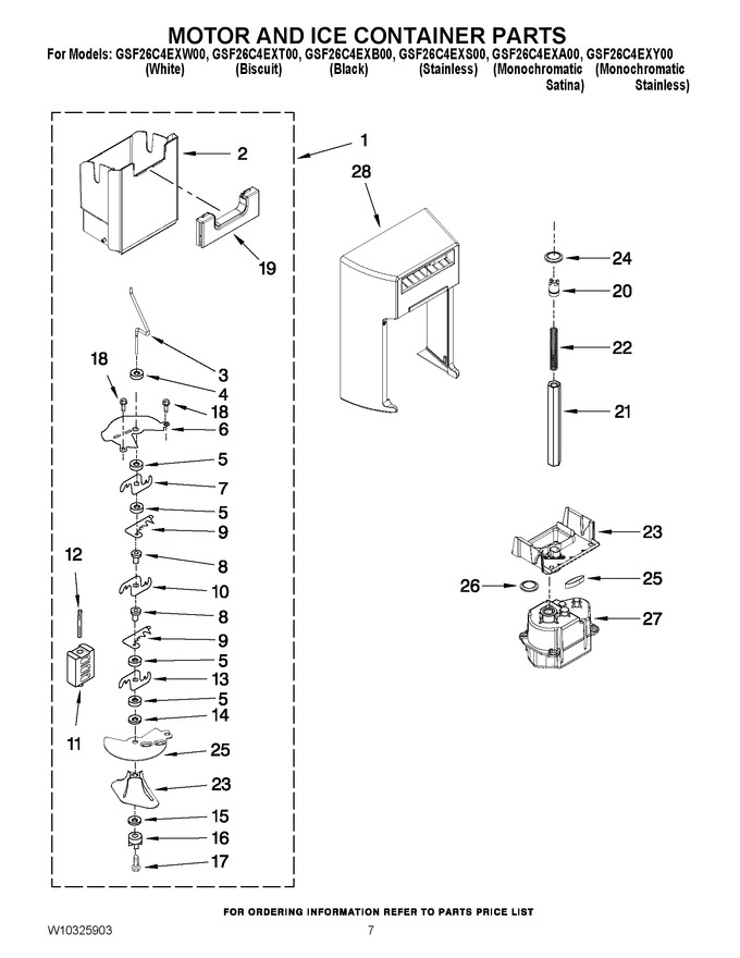 Diagram for GSF26C4EXB00