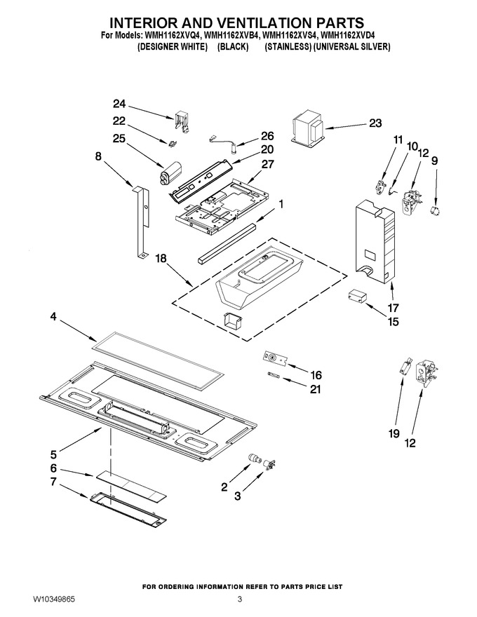 Diagram for WMH1162XVQ4