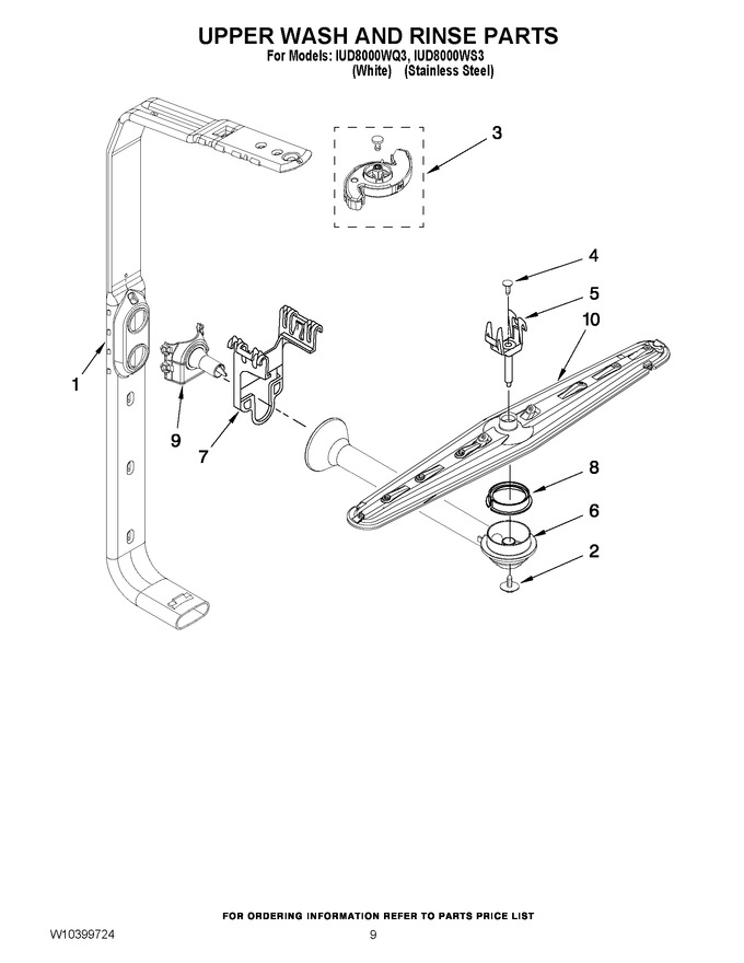 Diagram for IUD8000WS3