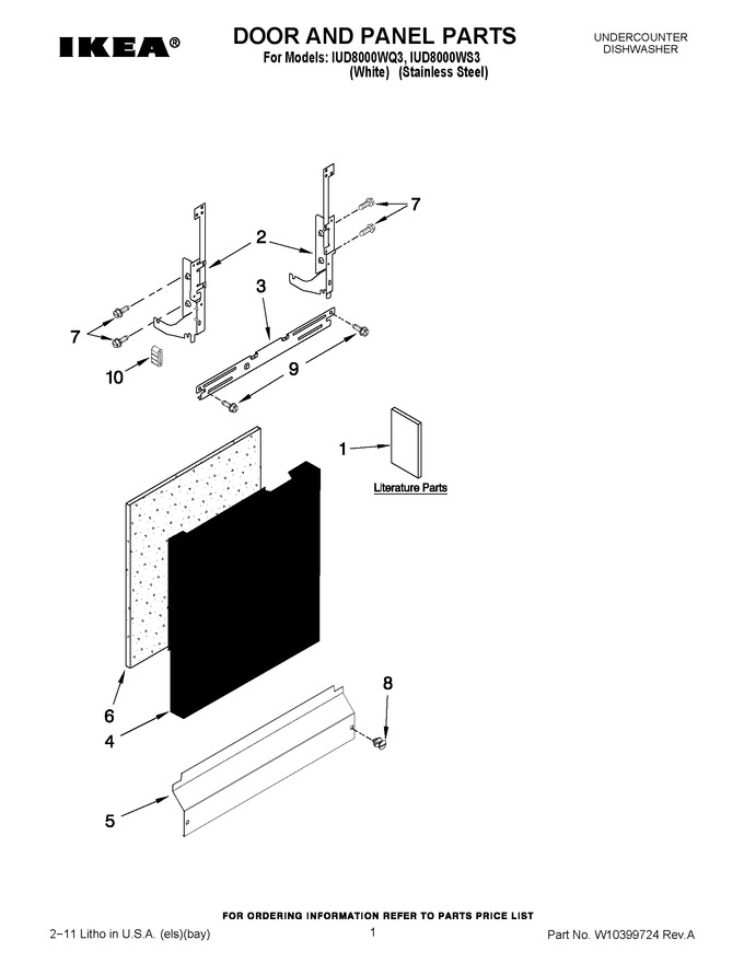 Diagram for IUD8000WQ3
