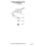Diagram for 10 - Lower Washarm Parts