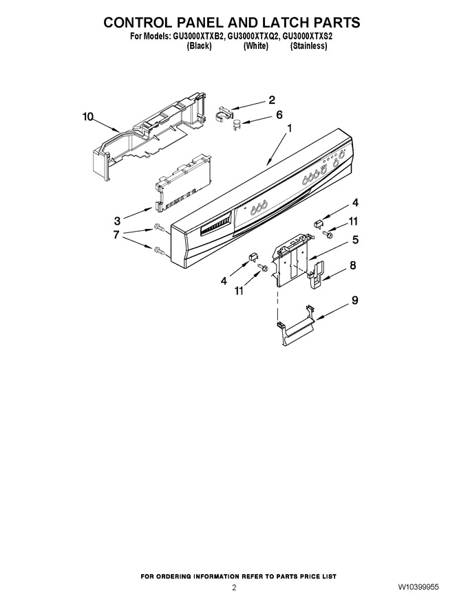 Diagram for GU3000XTXQ2
