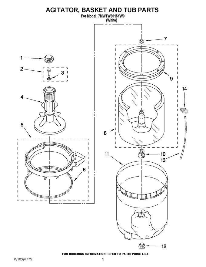 Diagram for 7MWTW9015YW0