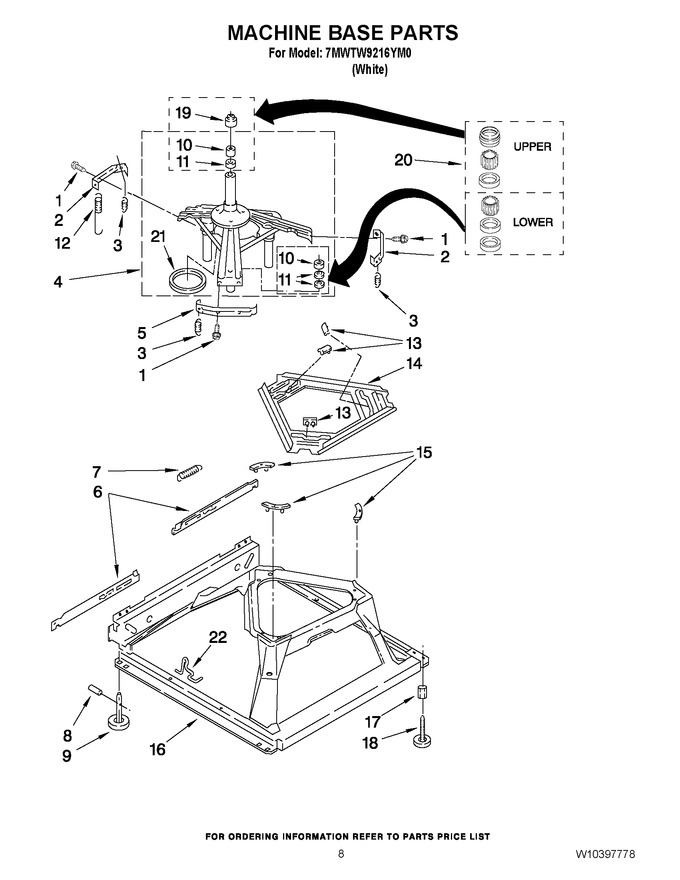 Diagram for 7MWTW9216YM0