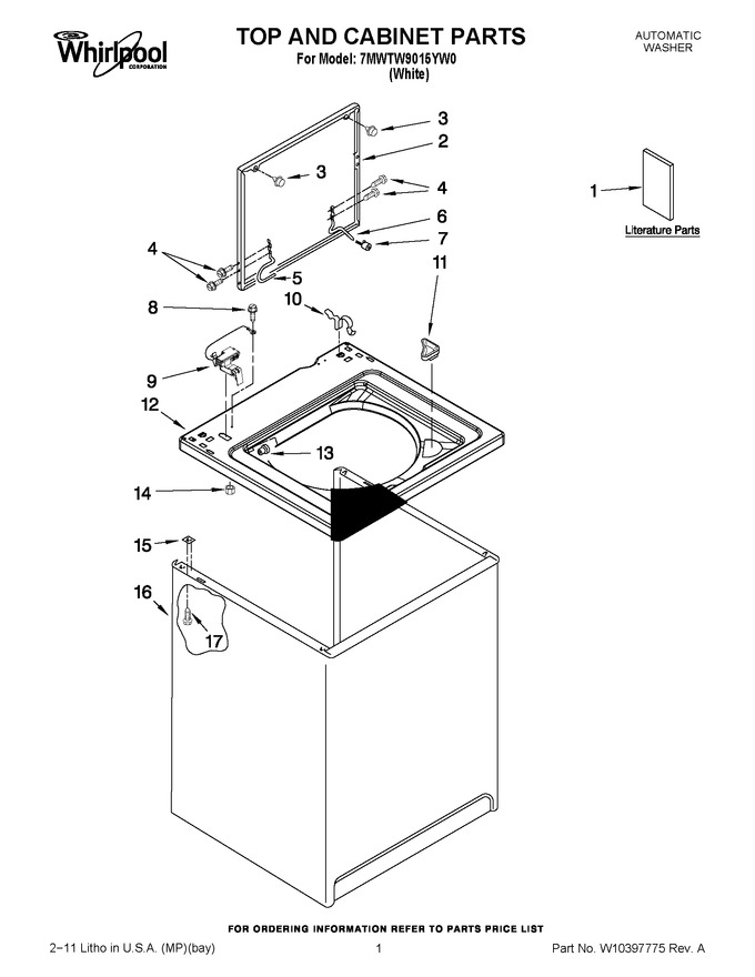 Diagram for 7MWTW9015YW0