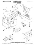 Diagram for 01 - Cabinet Parts