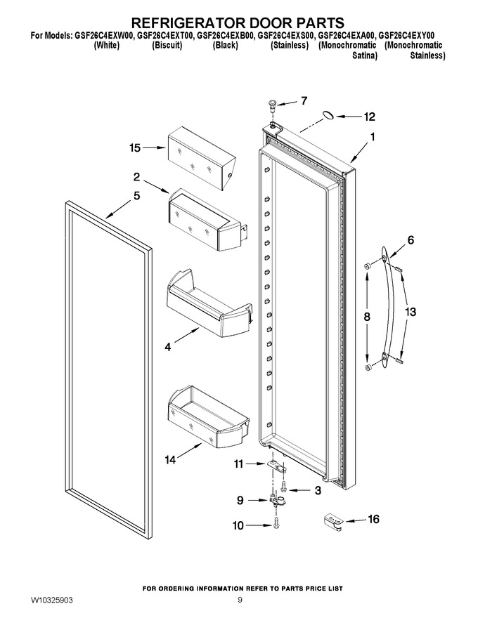 Diagram for GSF26C4EXW00