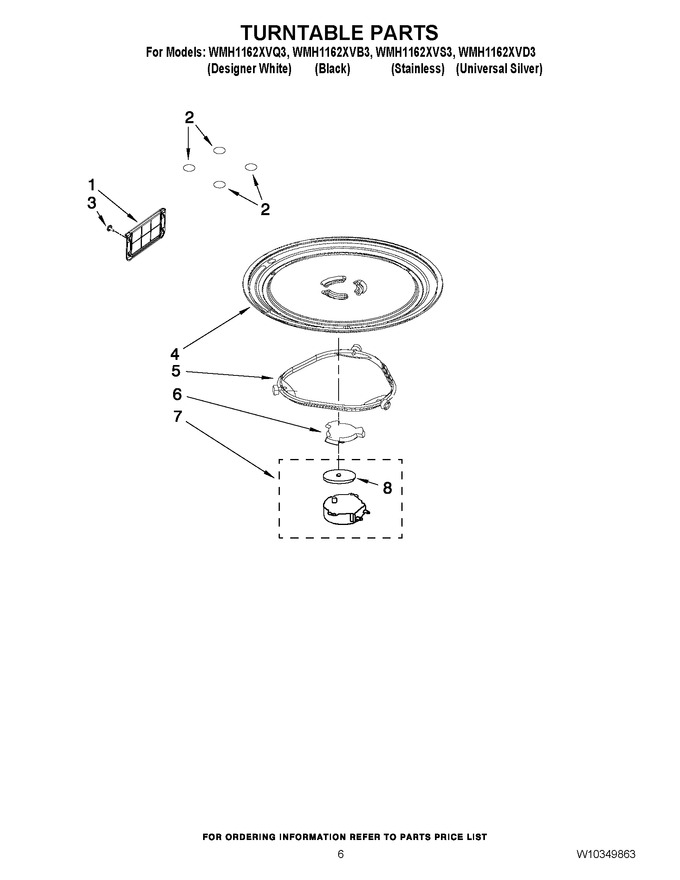 Diagram for WMH1162XVB3