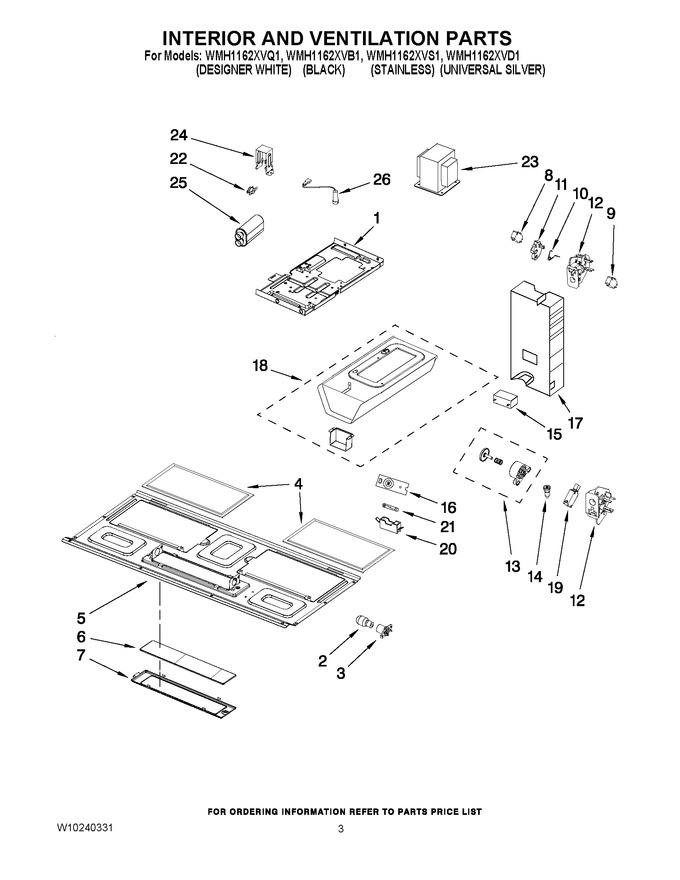 Diagram for WMH1162XVQ1
