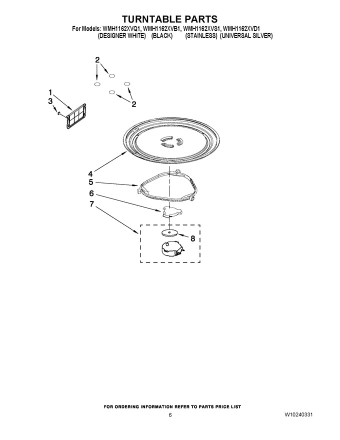 Diagram for WMH1162XVQ1