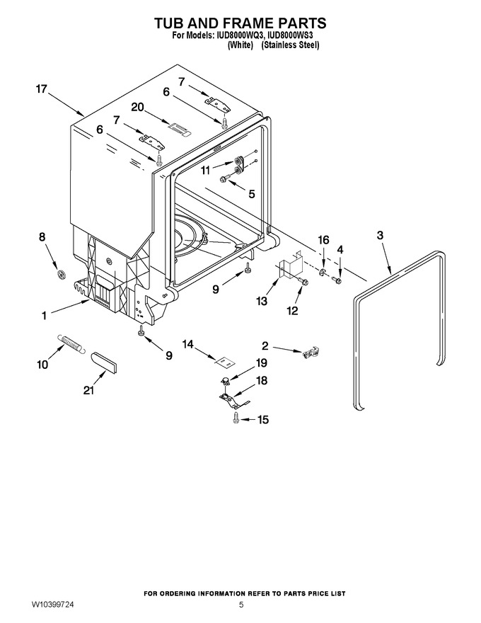 Diagram for IUD8000WQ3