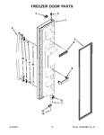 Diagram for 08 - Freezer Door Parts