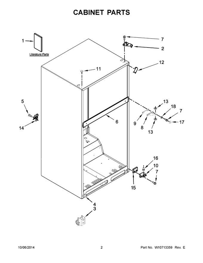 Diagram for WRT104TFDB00