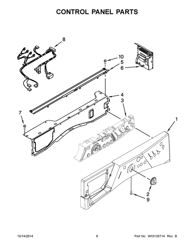 Diagram for MWFW8300SW02