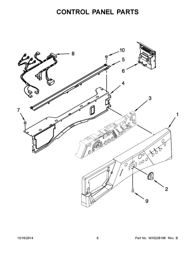 Diagram for WFW8300SW05