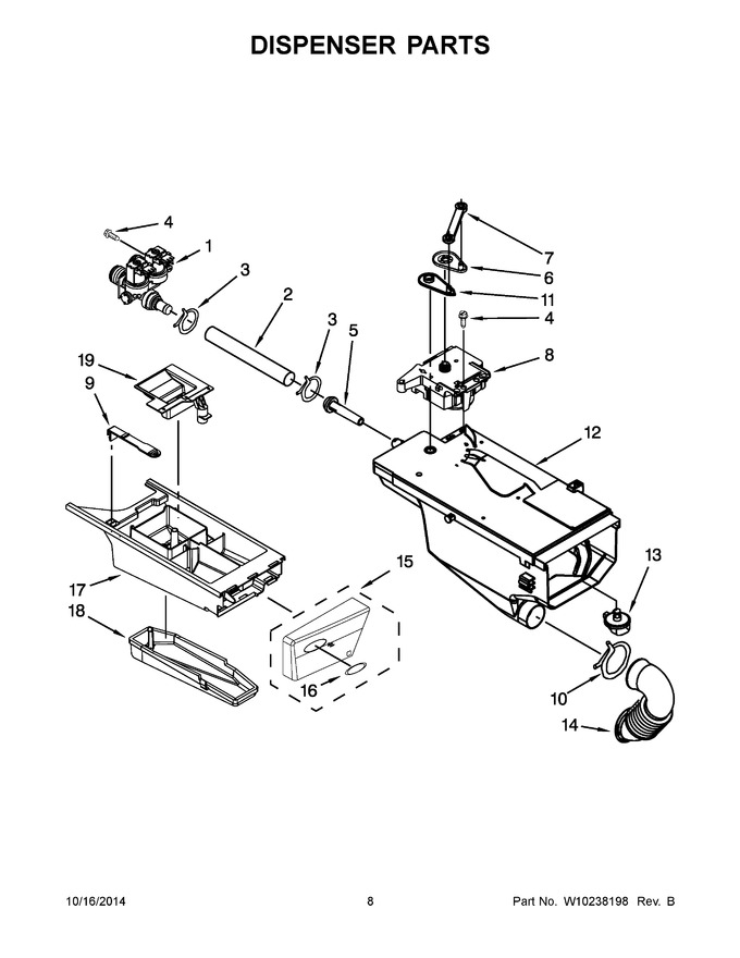 Diagram for WFW8300SW05