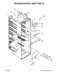 Diagram for 03 - Refrigerator Liner Parts