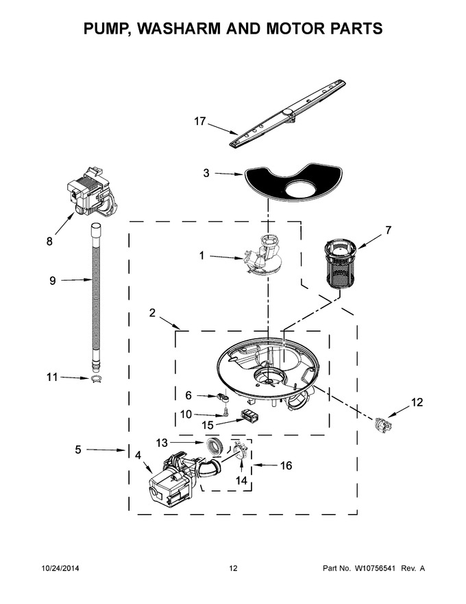 Diagram for IUD3100BW4