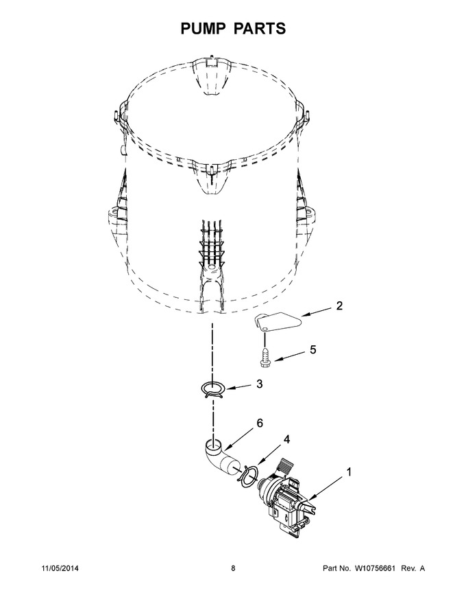Diagram for WTW7040DW0