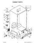 Diagram for 02 - Cabinet Parts
