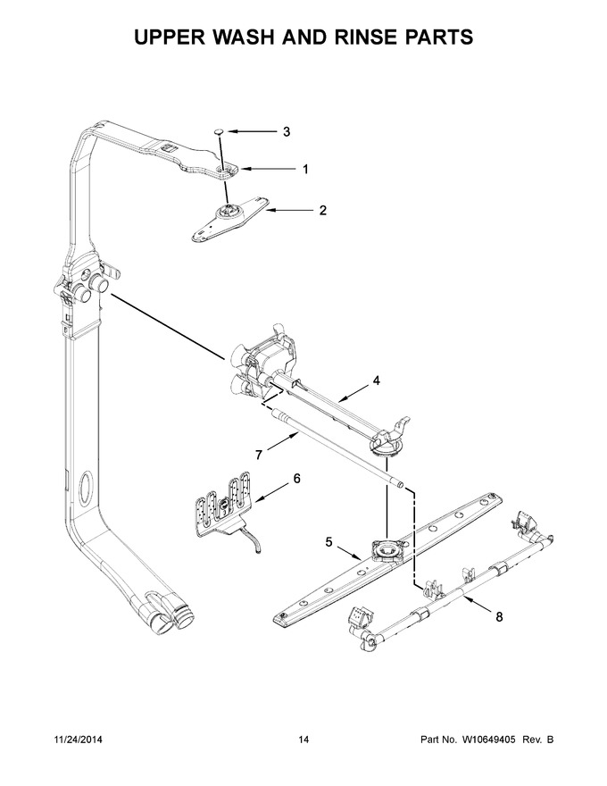 Diagram for KDTE504DSS0