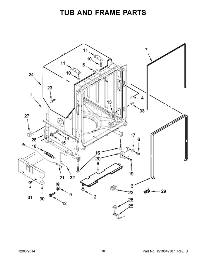 Diagram for KDHE704DSS0