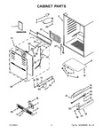 Diagram for 02 - Cabinet Parts
