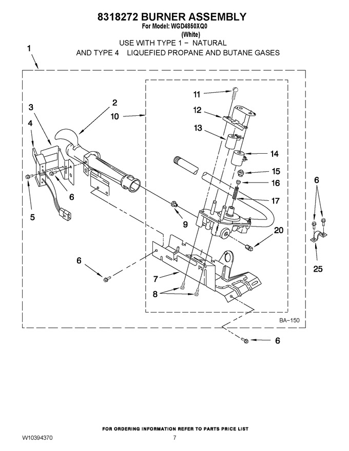 Diagram for WGD4850XQ0