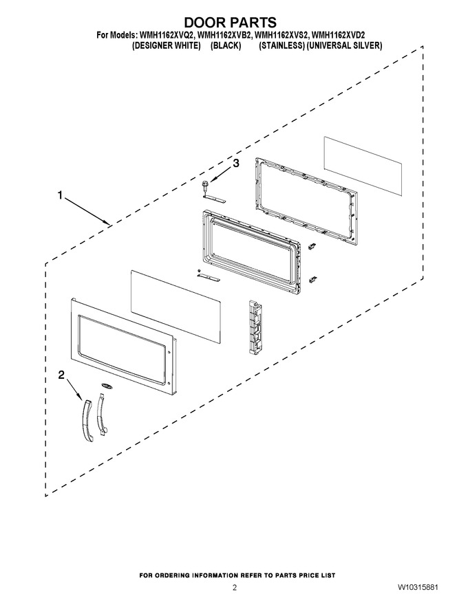 Diagram for WMH1162XVS2