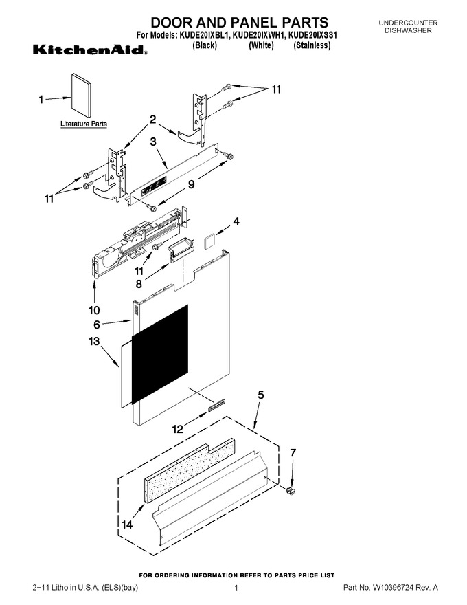 Diagram for KUDE20IXWH1