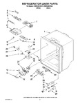 Diagram for 02 - Refrigerator Liner Parts