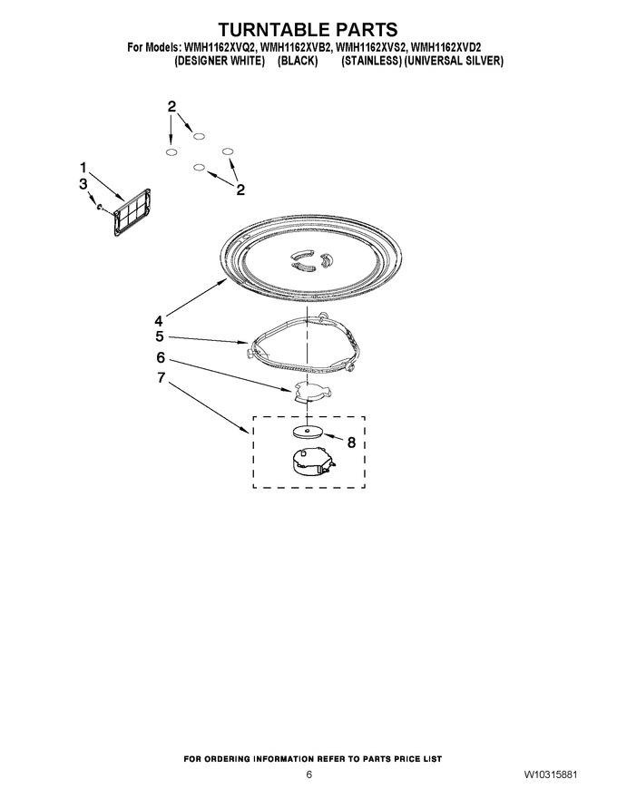 Diagram for WMH1162XVS2