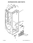 Diagram for 03 - Refrigerator Liner Parts