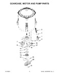 Diagram for 05 - Gearcase, Motor And Pump Parts