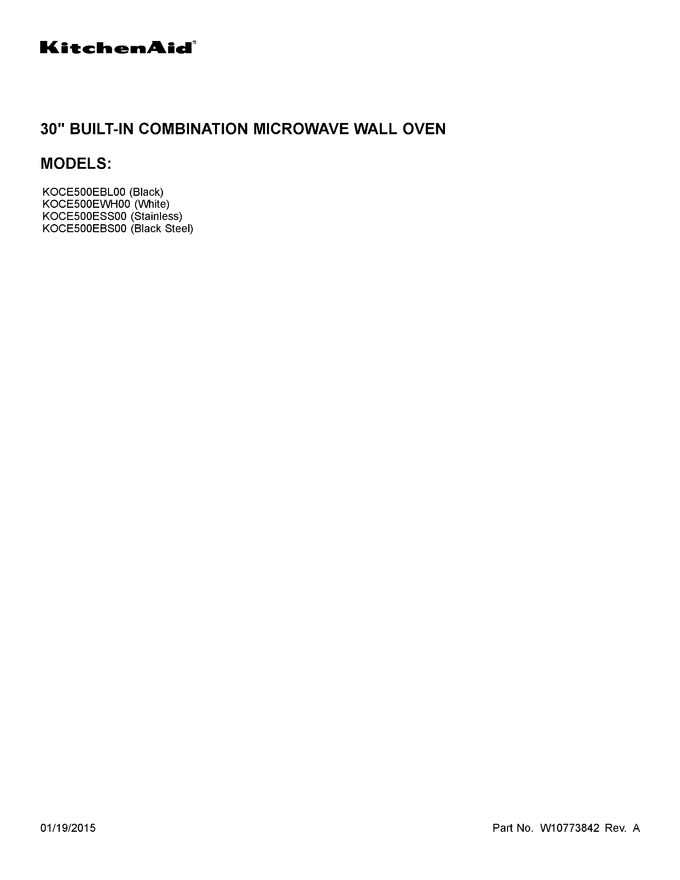 Diagram for KOCE500ESS00