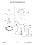 Diagram for 04 - Basket And Tub Parts