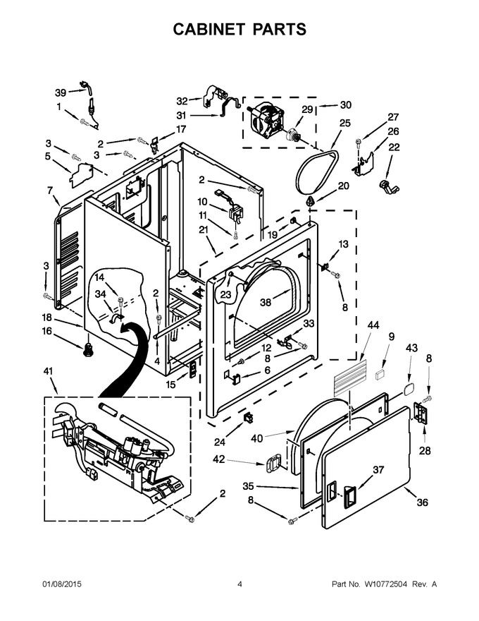 Diagram for RGD4645EW0
