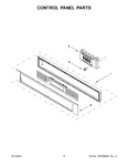 Diagram for 03 - Control Panel Parts