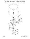 Diagram for 05 - Gearcase, Motor And Pump Parts
