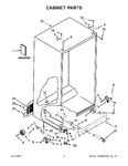Diagram for 02 - Cabinet Parts