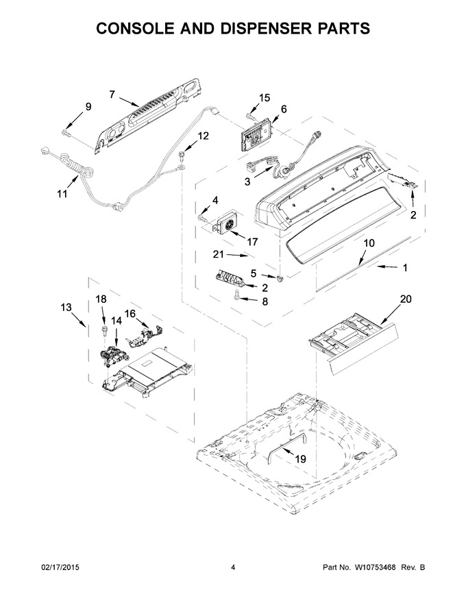 Diagram for WTW7000DW0